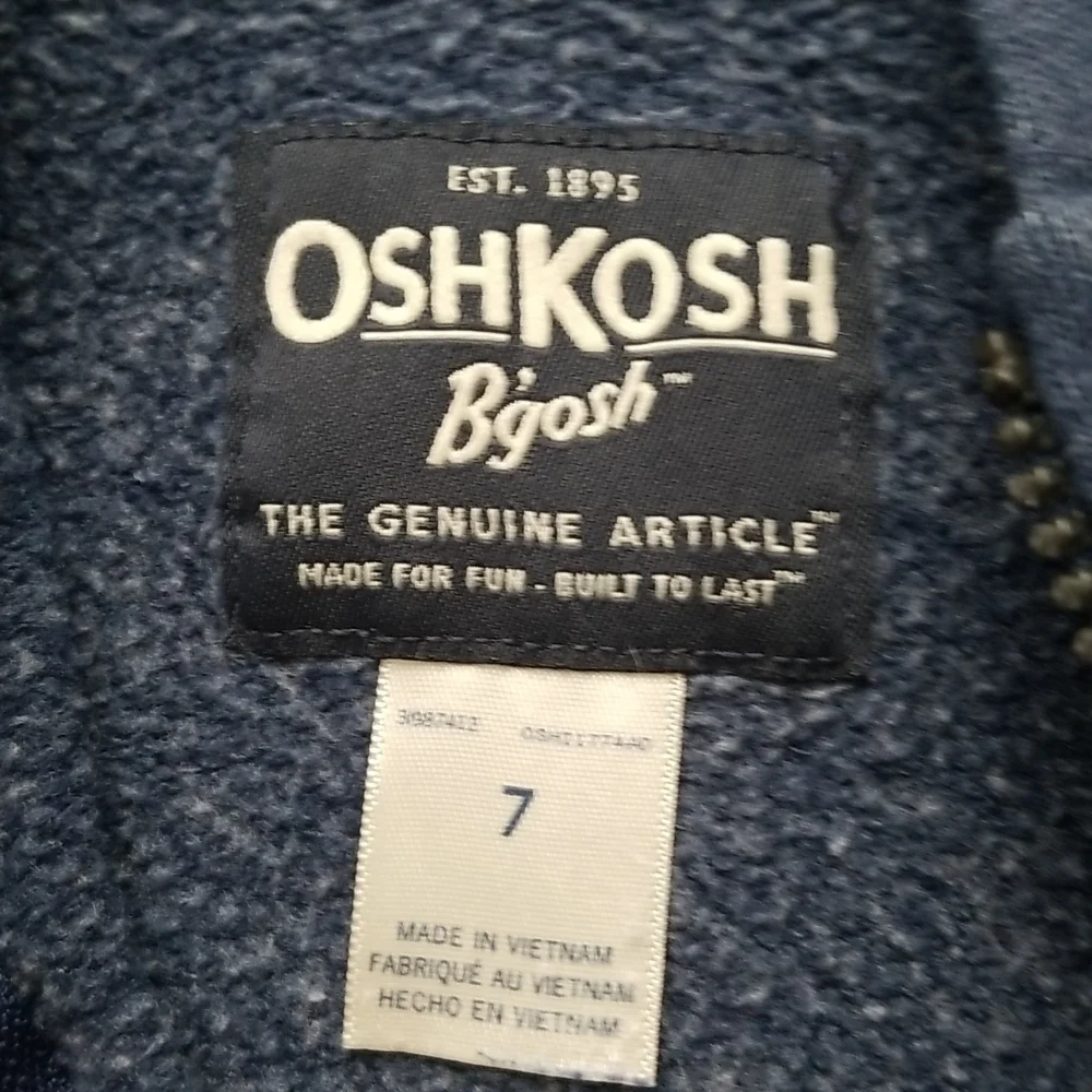 Oshkosh B'Gosh Boy's Full-Zip Hoodie